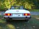 Mercedes Benz 1989 560sl Roadster White And Gray SL-Class photo 10