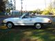 Mercedes Benz 1989 560sl Roadster White And Gray SL-Class photo 11