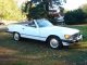Mercedes Benz 1989 560sl Roadster White And Gray SL-Class photo 8