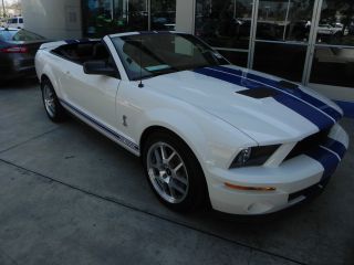 2008 Ford Mustang Shelby Gt500 Convertible 2 - Door 5.  4l photo
