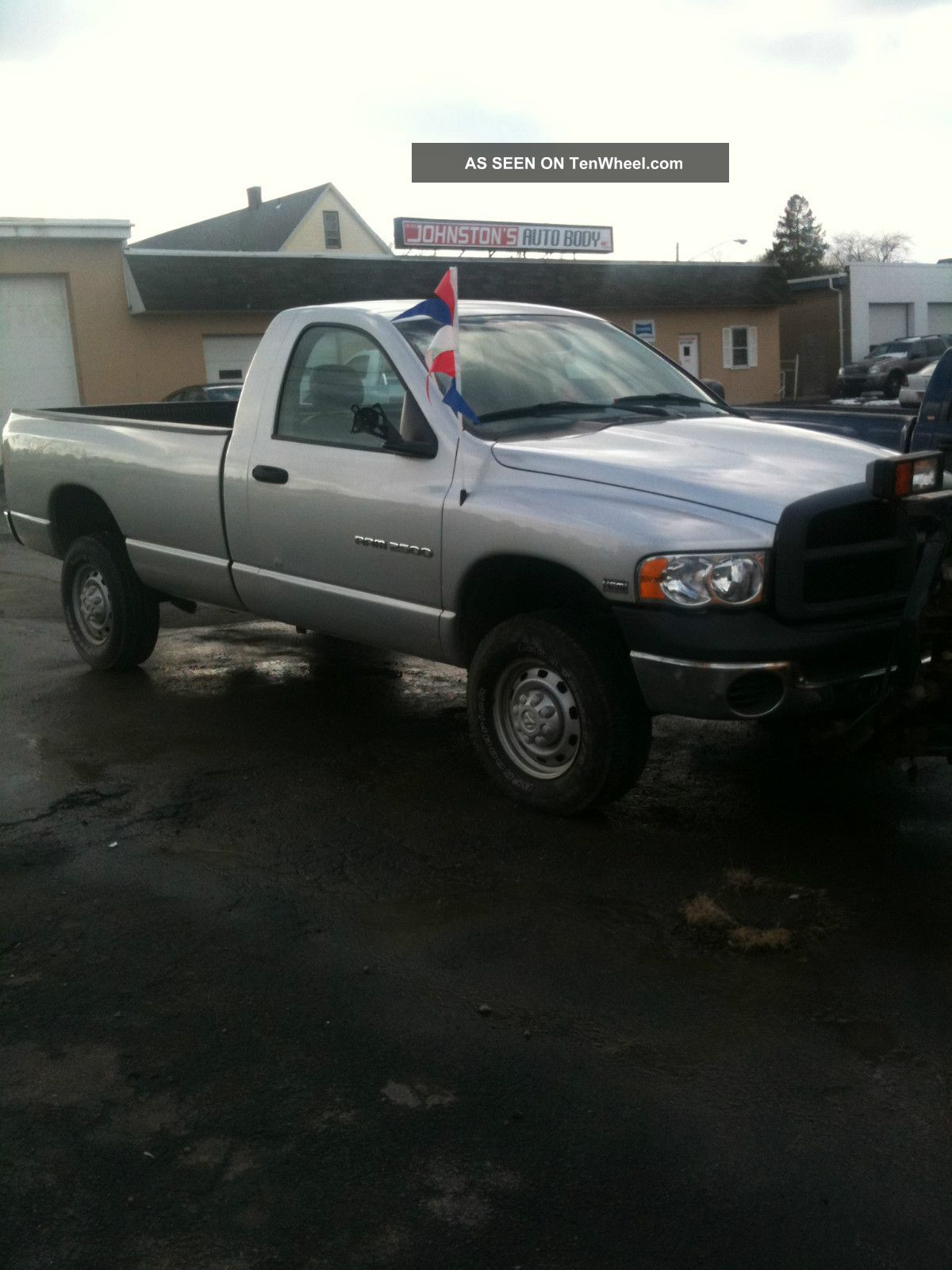 2004 Dodge 2500 4x4 Fisher Minute Mount Plow Runs