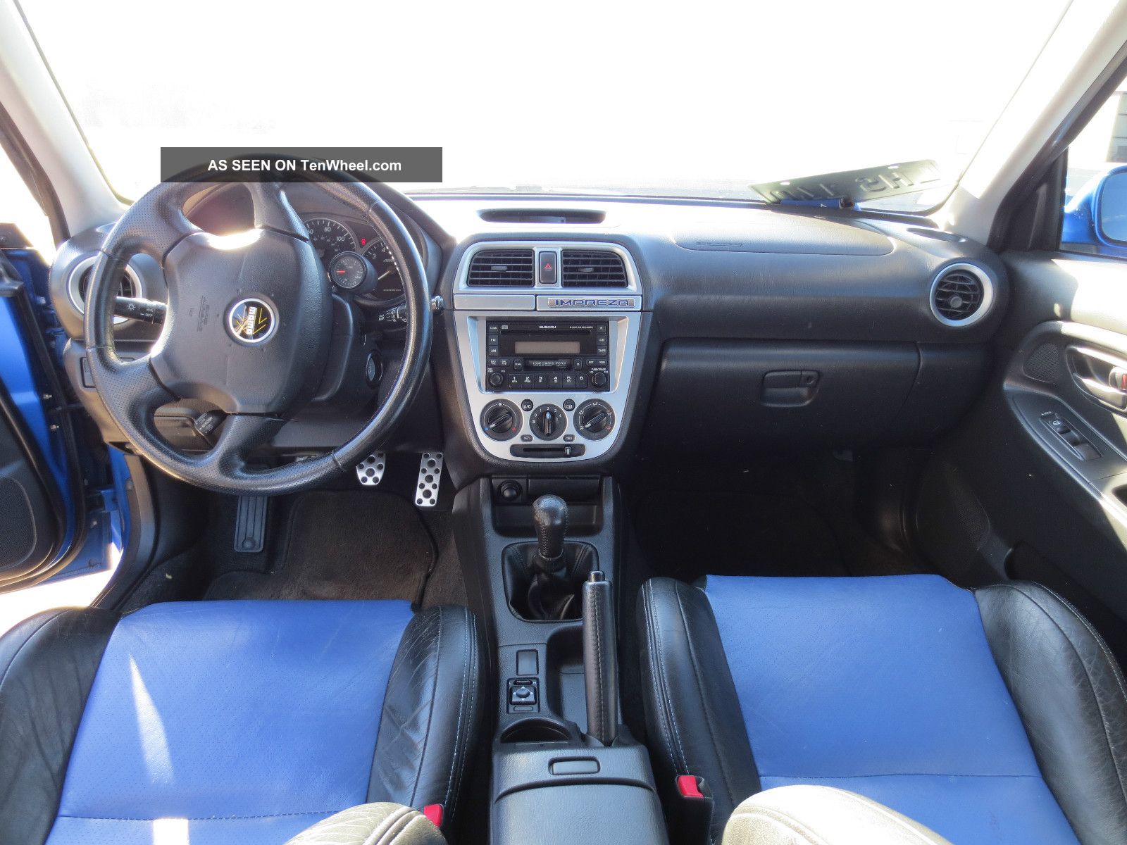 2002 Subaru Impreza Wrx Sedan 4 Door 2 0l Rust Texas Car
