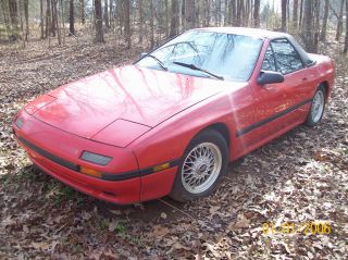 W O W 1988 Mazda Rx - 7 Convertible Convertible 2 - Door 1.  3l photo