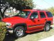 2001 Chevrolet Chevy Tahoe Ls 4wd Sport Utility 5.  3l Victory Red Looks Great Tahoe photo 1