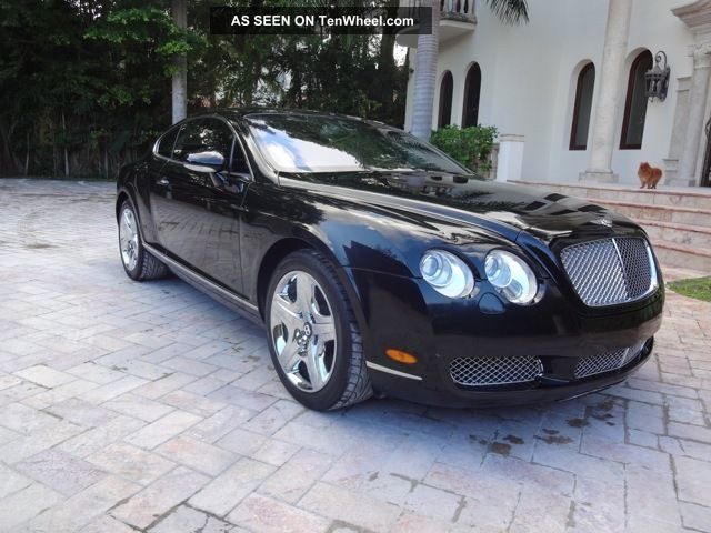 2005 Bentley Continental Gt Mulliner L K Black On Black