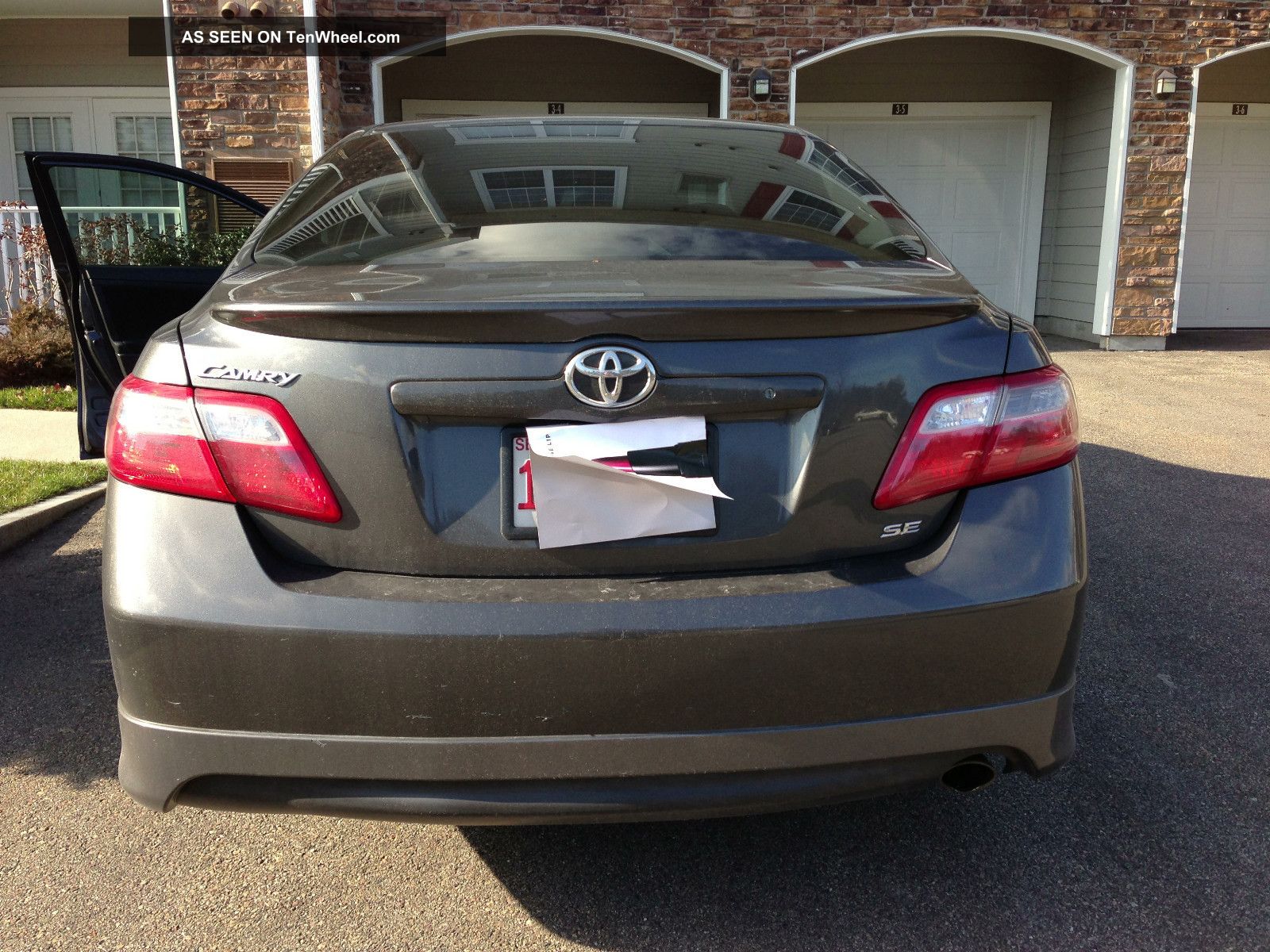 2007 Toyota Camry Se Sedan 4dr 2 4l Remote Start And