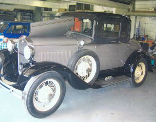 1931 Ford Model A Deluxe Coupe With Rumble Seat photo