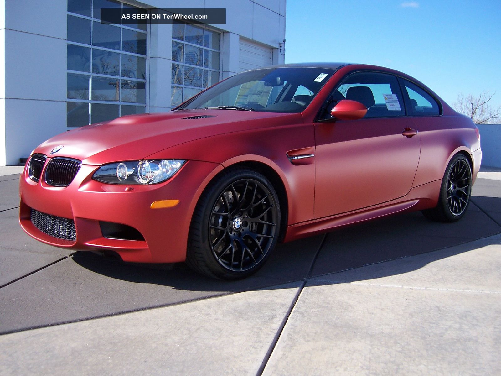 2013 Bmw M3 Coupe Special Edition Frozen Red