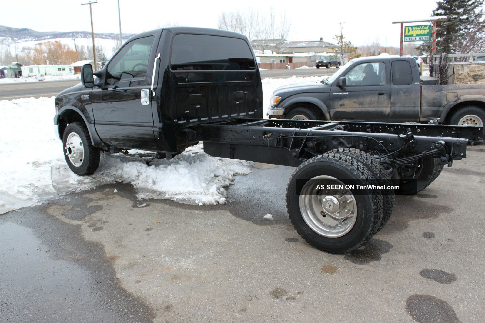 2002 Ford F 550 Dually Black