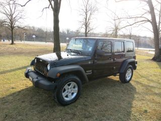 2010 Jeep Wrangler Unlimited Sport In Hard Top photo