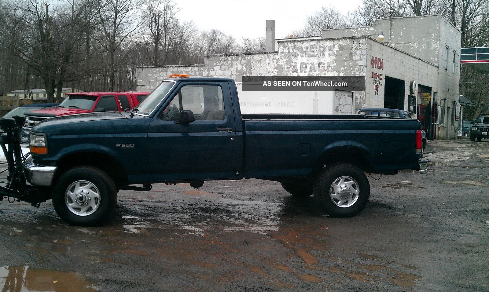 1996 Ford F 250 Ford 4wd Truck With Plow