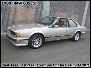 ++rare Classic 1989 Bmw 635csi E24 