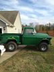 On Green 1957 Chevy,  Step Side,  4x4,  Old 90% Antique,  Truck Other Pickups photo 1