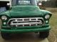 On Green 1957 Chevy,  Step Side,  4x4,  Old 90% Antique,  Truck Other Pickups photo 2