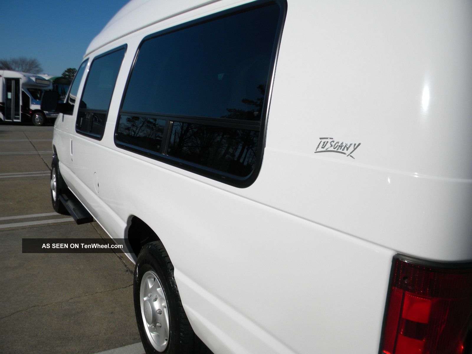 2009 Ford E250 Hightop Tuscany 10 Passenger Shuttle Van In Va