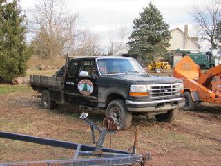 1997 Ford F250 7.  3 Diesel Extended Cab 4x4 Powerstroke Turbo photo