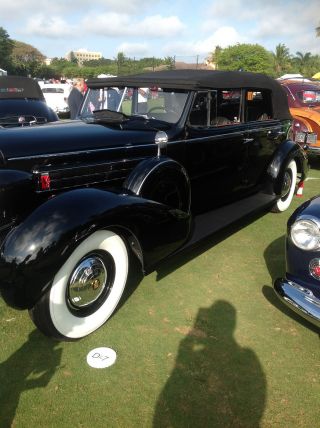 1936 Cadillac Convertible Sedan 2013 Concours D ' Elegance Entry photo