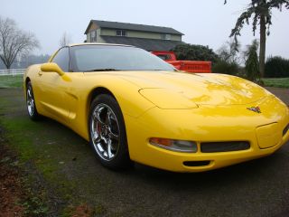 Striking Yellow 2001 C5 Corvette 6 Speed American Sports Car Determined Seller photo