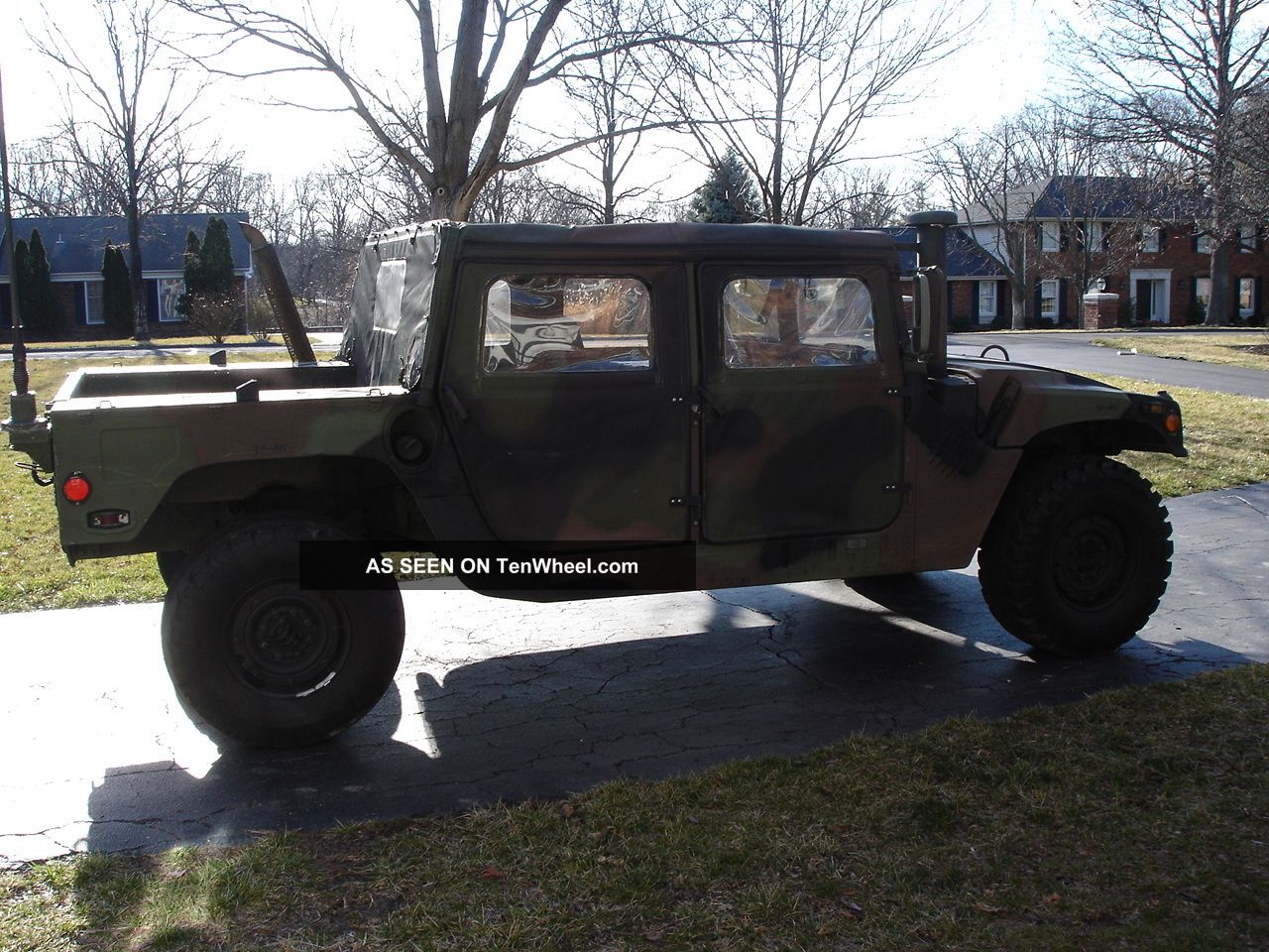 1987 Am General Humvee Military Hummer Titled And