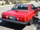 1987 Mercedes Benz 560sl Red With Palomino Interior Both Tops In Excellent Condt 500-Series photo 3
