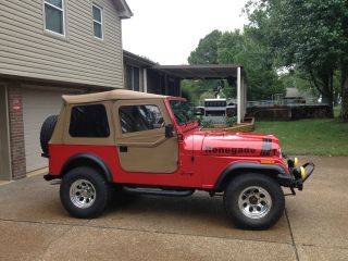 1977 Jeep Cj7 304 V8 Renegade From The Ground Up. photo