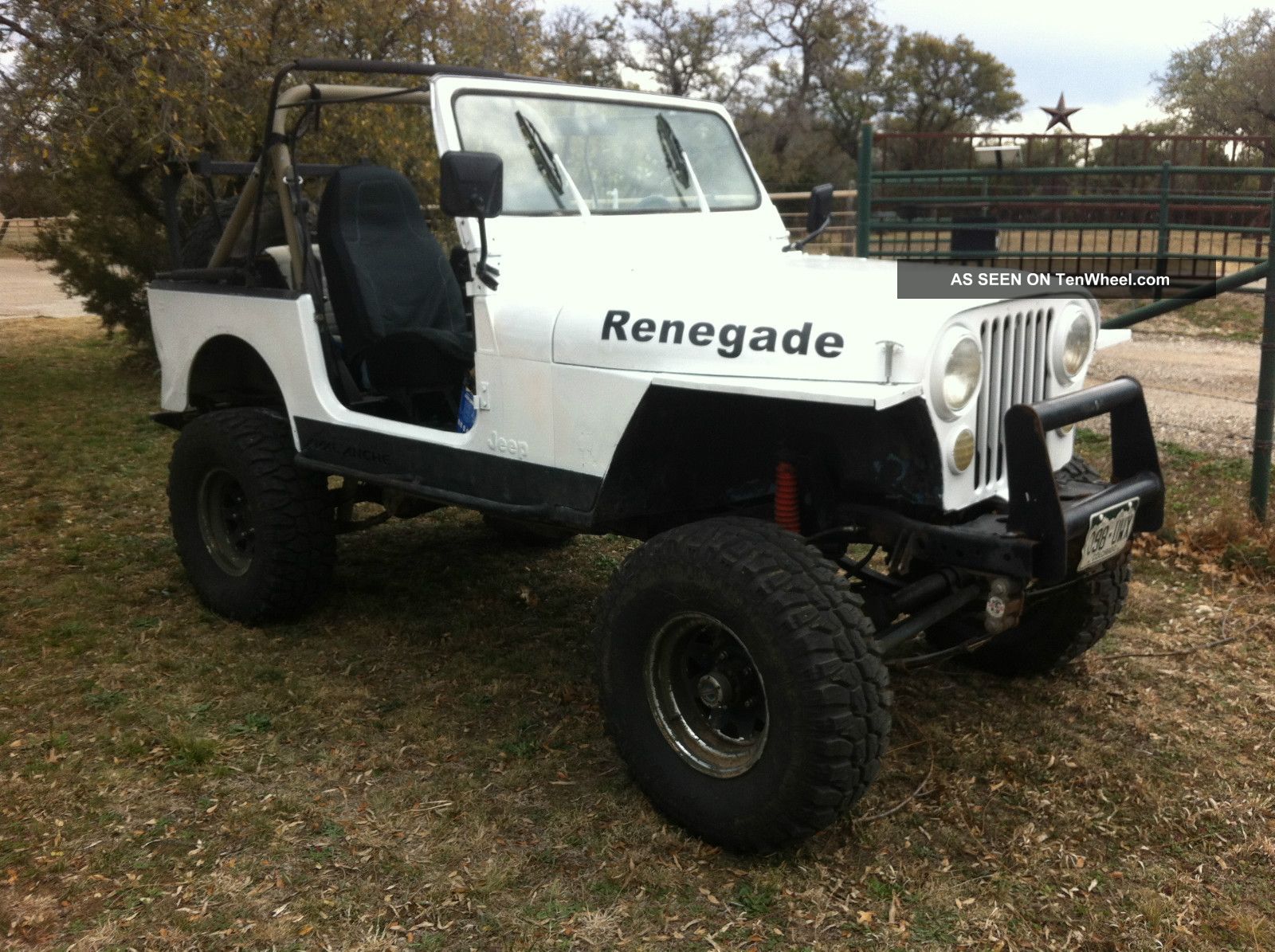 1983 Jeep Cj7,  Over $6500 In Receipts Paint Tires CJ photo