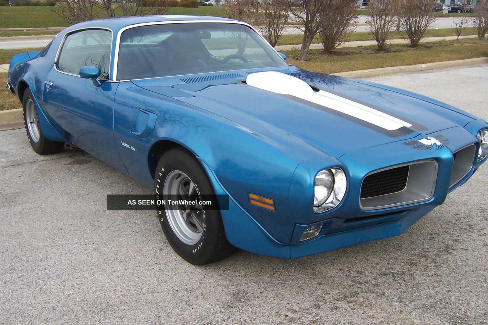 1970 Pontiac Trans Am Lucerne Blue Ram Air Iii 4 - Spd.  Factory Air Docs Trans Am photo