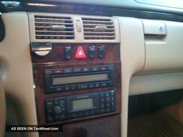 E320 Mercedes Benz E320 Glacier White Palamino Interior
