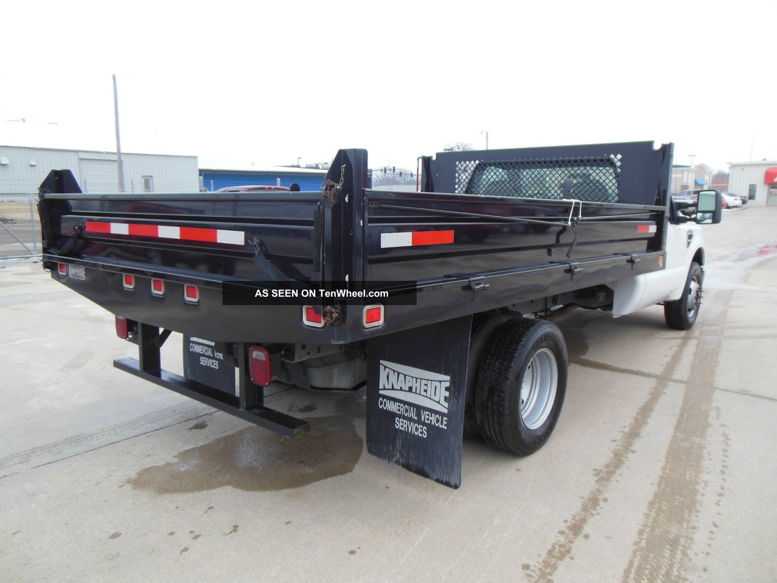 2008 Ford F350 Duty Regular Cab Xl 12 Ft Flatbed 2x4