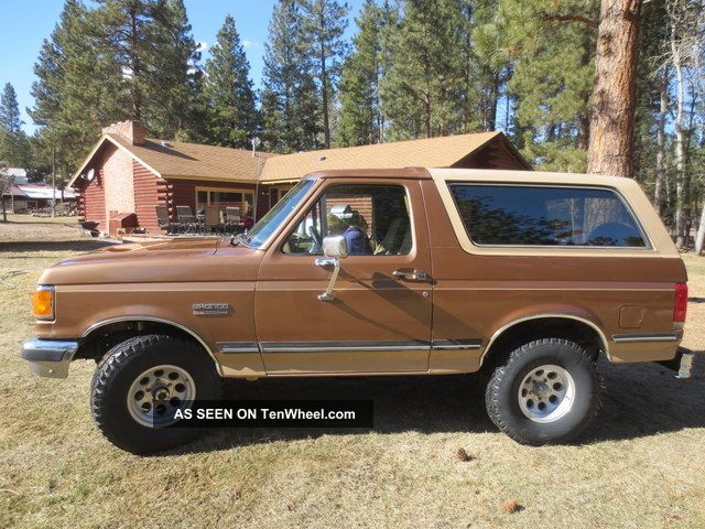 1988 Ford Bronco Xlt 4x4 - Awesome Rig - Paint, , Bronco photo
