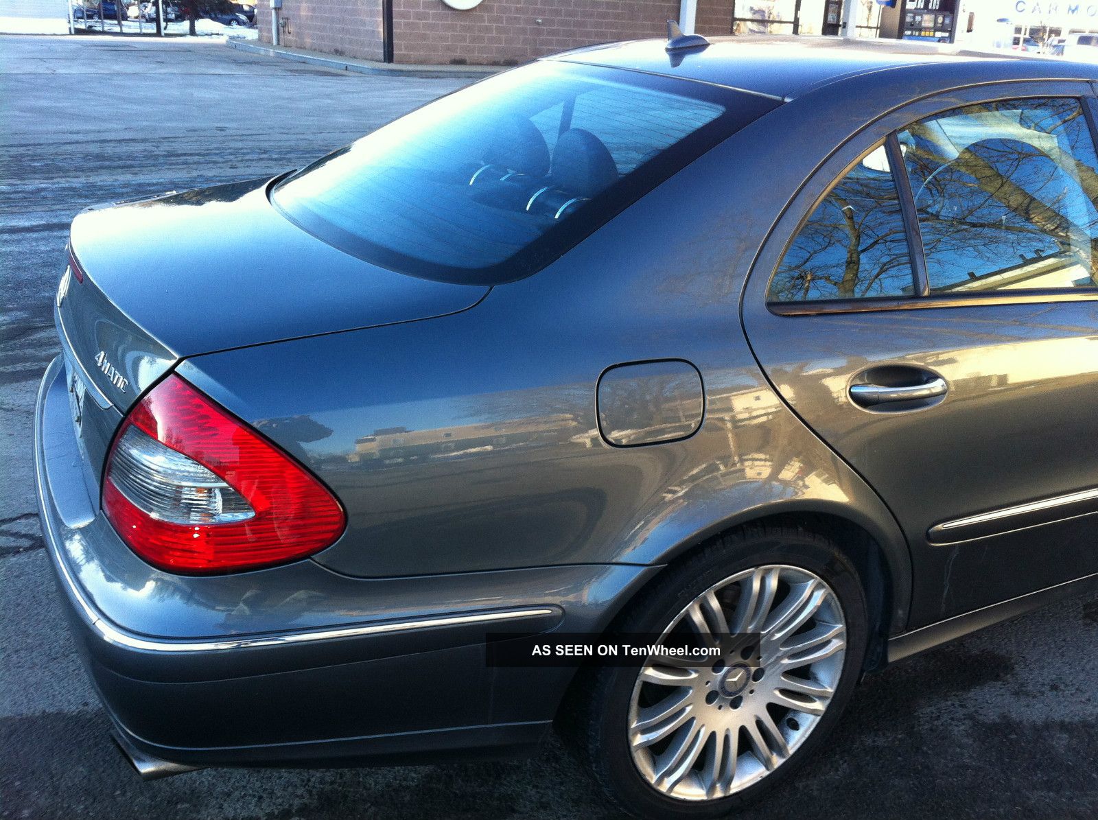 2008 Mercedes Benz E350 4matic Wood Steering Ipod Heated