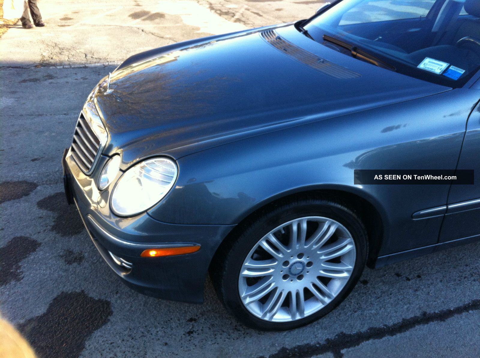 2008 Mercedes Benz E350 4matic Wood Steering Ipod Heated
