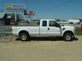 2010 F250 Xl Duty Ext Cab Long Bed 4x4 4wd Truck photo