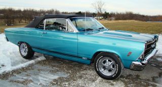 1967 Ford Fairlane Gta Convertible With Pro Built 427 Side Oiler,  2x4 Holleys photo