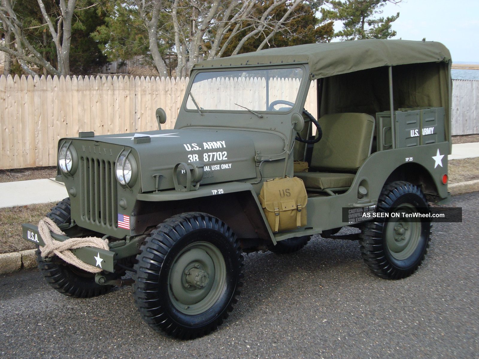 Canadian army jeep auction #4