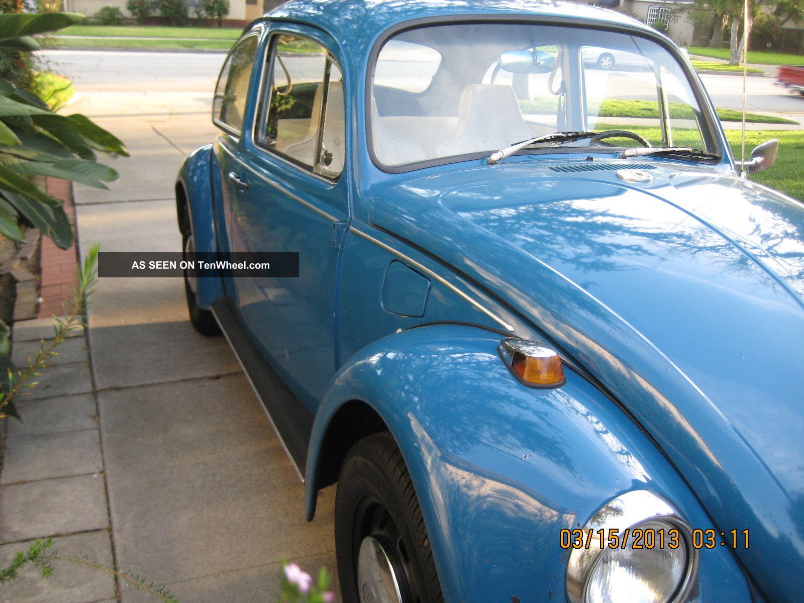 1969 Volkswagen Beetle - Vw Bug With And Pop - Out Rear ...