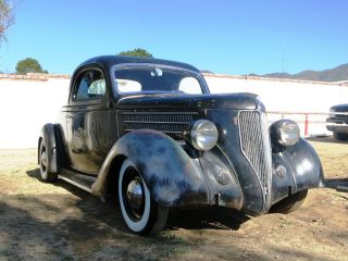 Black 1936 3 - Window Ford Coupe photo
