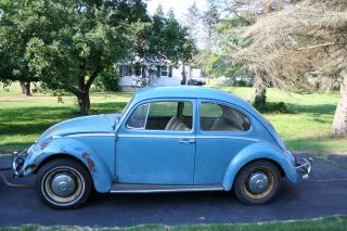 1966 Vintage Volkswagen Beetle With Ac And Rock Solid Floors photo