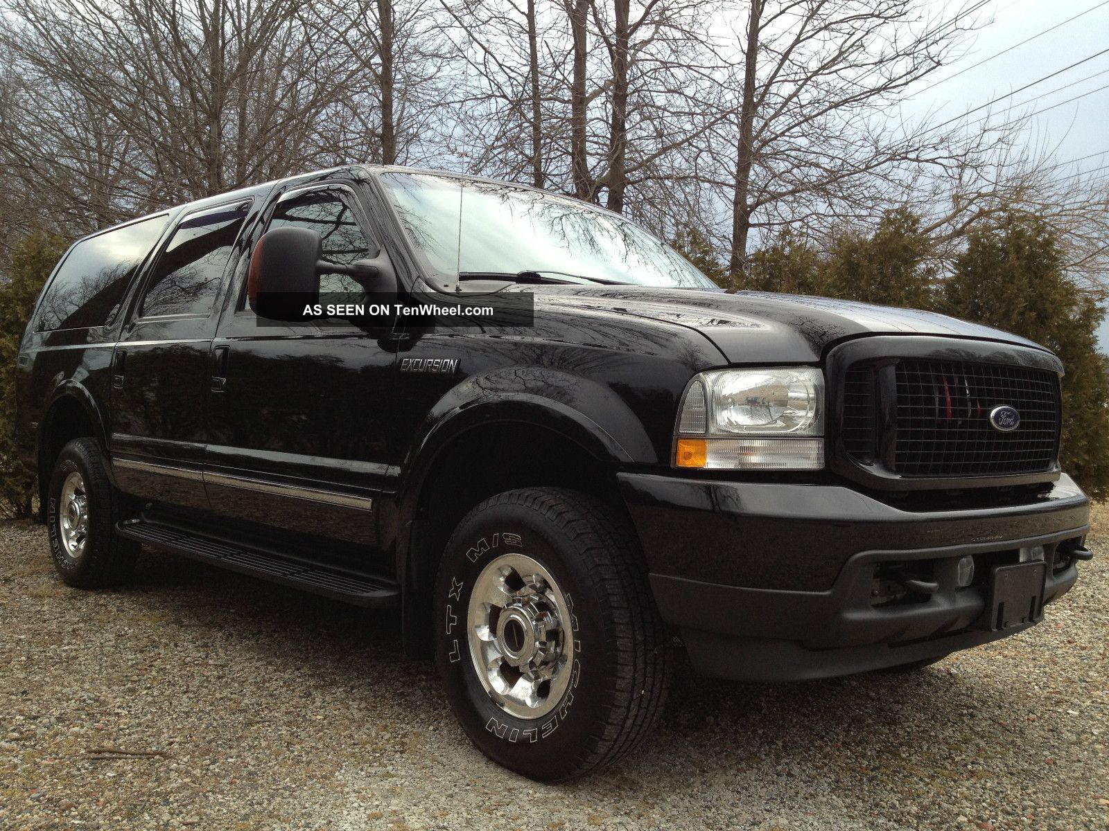2004 Ford Excursion Limited Diesel Black Beauty