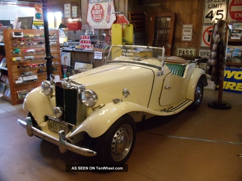 1952 Mg Td - With Matching Numbers,  Full Restoration,  Great Running Car T-Series photo