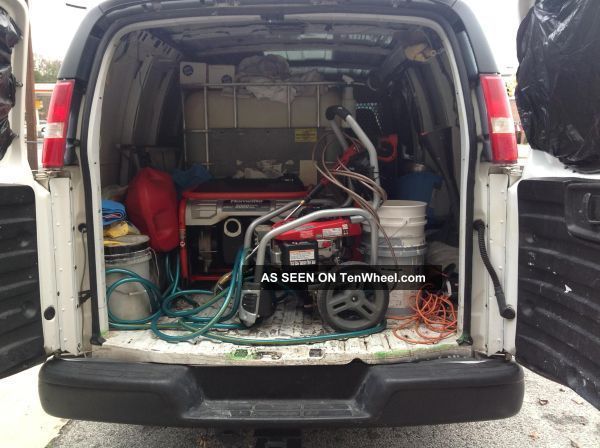 2003 Gmc Savana Cargo Van With Mobile Detailing Equipement