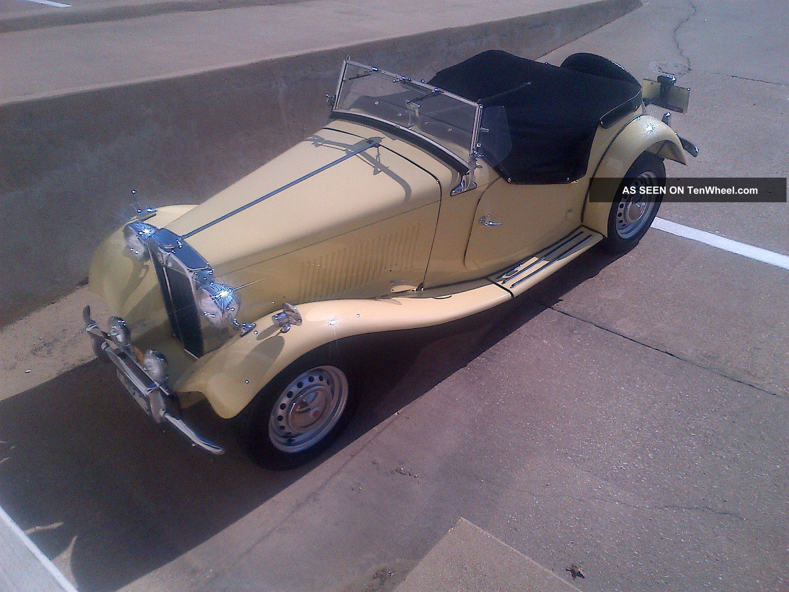Mg - Td2 1953 995 Mi On Frame Off,  Gorgeous,  Correct,  Never Raced Wow Car T-Series photo