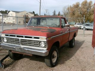 1975 Ford F250 Highboy Project 4x4 photo