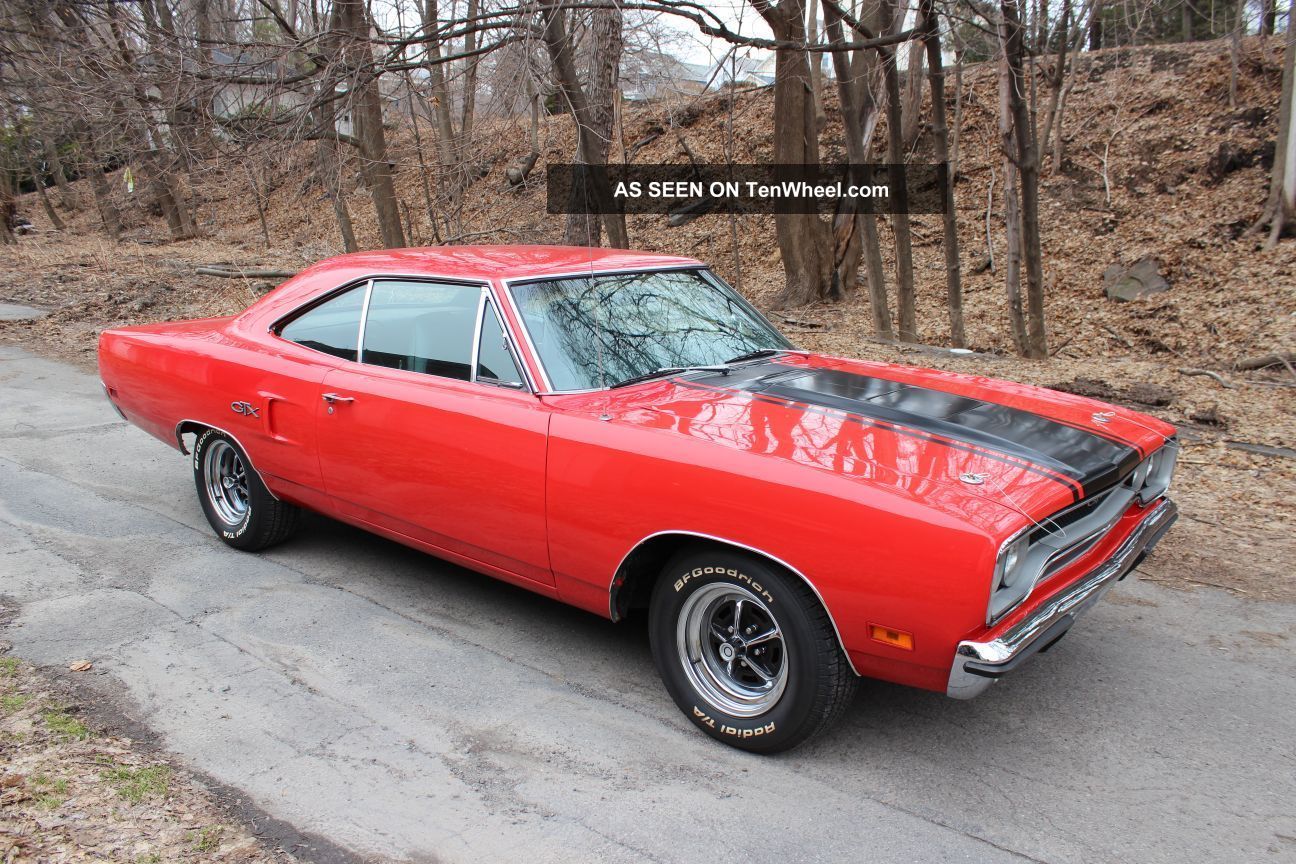 1970 Plymouth Gtx 440 Track Pack Car Fe5 Red GTX photo