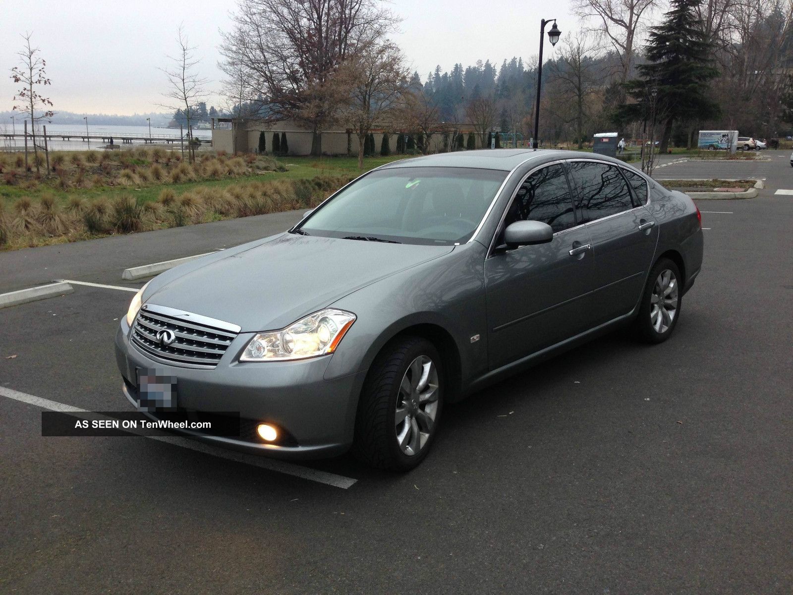 Dark Gray 2007 Infiniti M35x Awd 4 Door Sedan