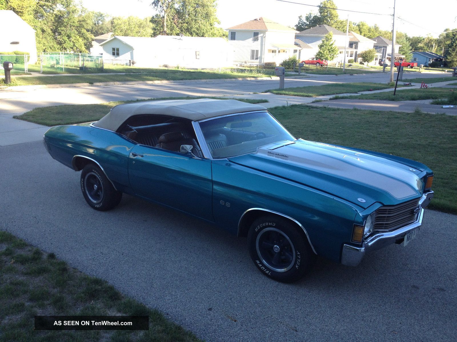 1972 Big Block Chevelle Convertible Ss Clone