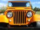 Classic 1965 Willys Military Jeep Cj5 4x4 Sunset Orange Paint Rock Crawler Willys photo 11