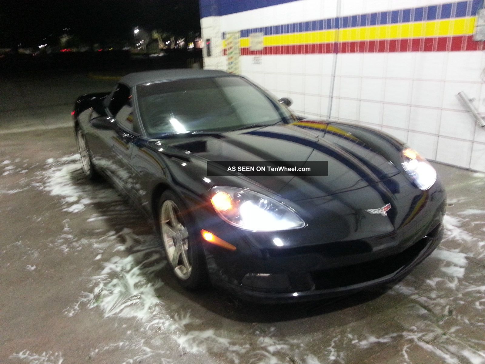2008 Corvette Convertible 3lt Triple Black 6 Speed