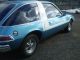 1976 Amc Pacer Great Shape 258 Automatic Ac Hot Rod Blue With White Stripe AMC photo 2