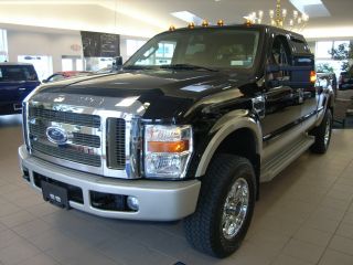 2008 Ford F - 350 Duty King Ranch Crew Cab Pickup 4 - Door 6.  8l photo